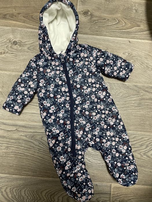 Комбінезон осінній тонкий для дівчинки 62 см від 0-3 місяців