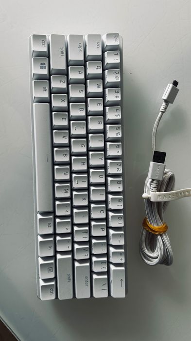 Razer Huntsman Mini – Mercury (White) – RZ03-0339 – Excellent Condi.