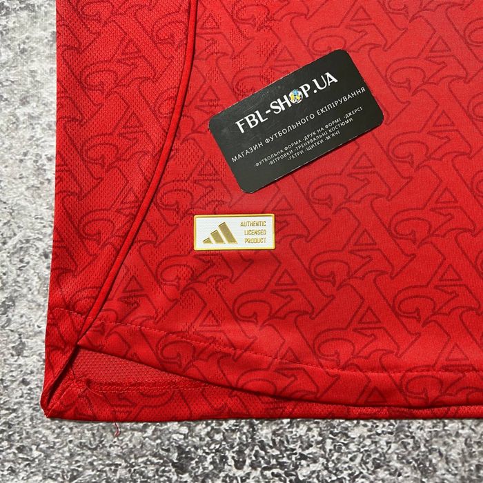 Ігрова футболка Арсенал червоно-біла сезон 2025/26