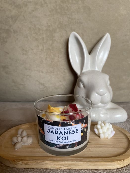 Świeca sojowa Japanese koi