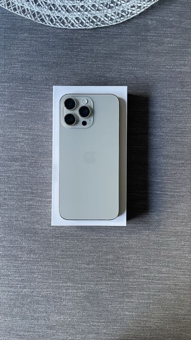 Iphone 15 pro max 512gb natural 100% stan idealny