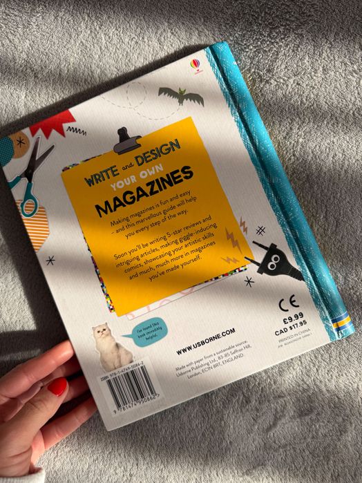 Usborne Write and Design Your Own Magazines — стан нової