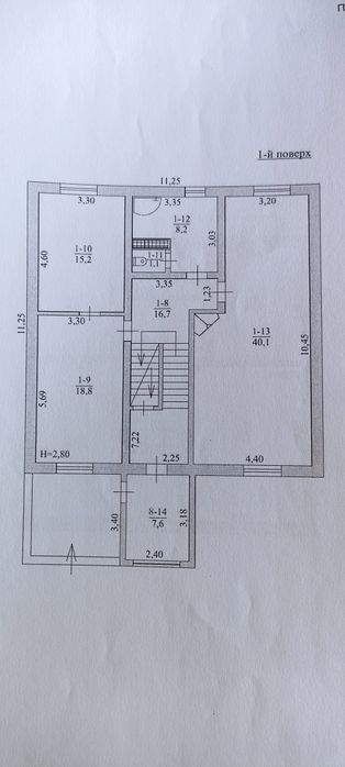 Дом 300 м². 6 комнат. Газ, элек.380 В.