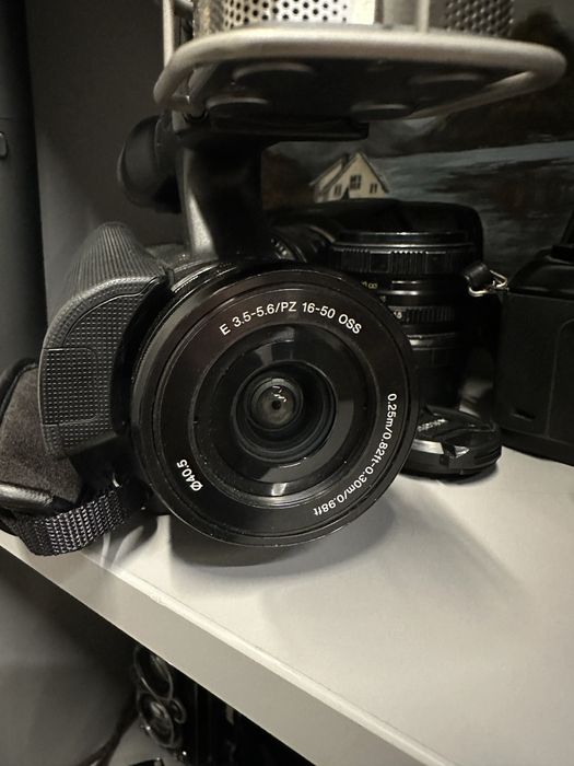 Sony nex vg10 з обʼєктивом 16-50. Стан 5