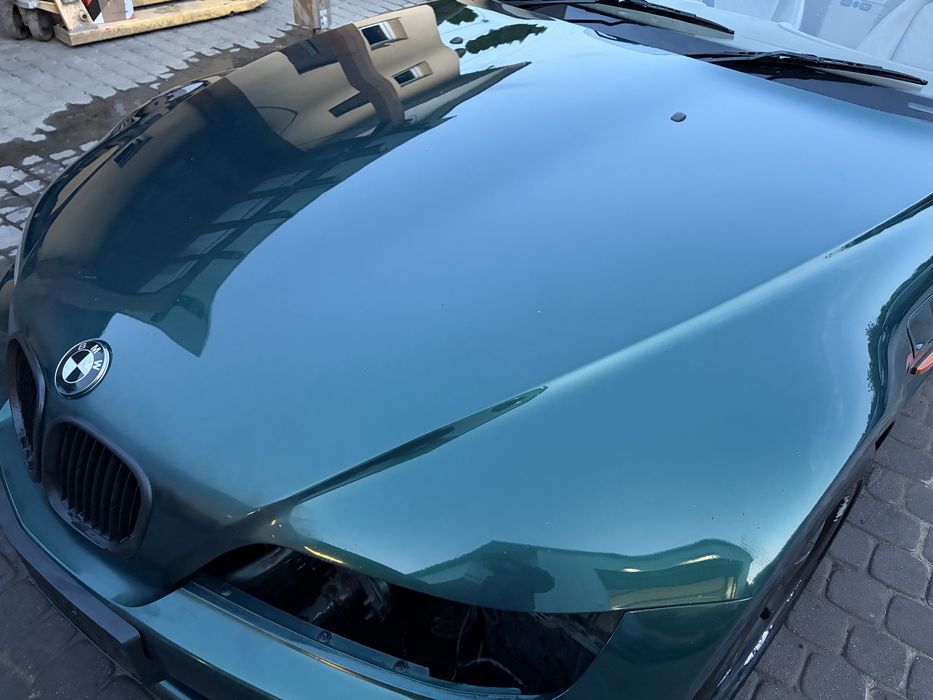 Maska przod pokrywa silnika bmw z3 e36 Bostongrün metalic boston green 275/6