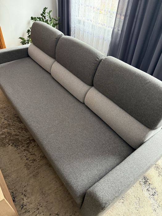 Zarezerwowana !!! Kanapa sofa szara Abra meble jak nowa
