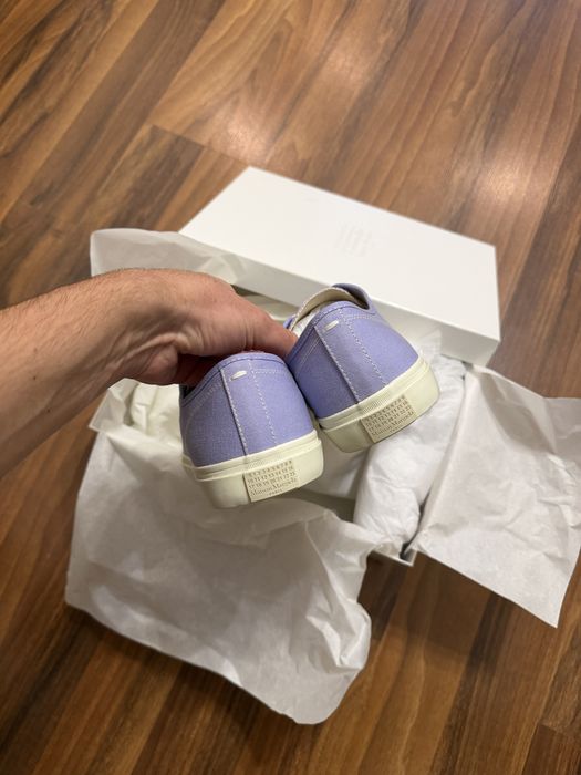 Maison Margiela Purple Tabi Low
