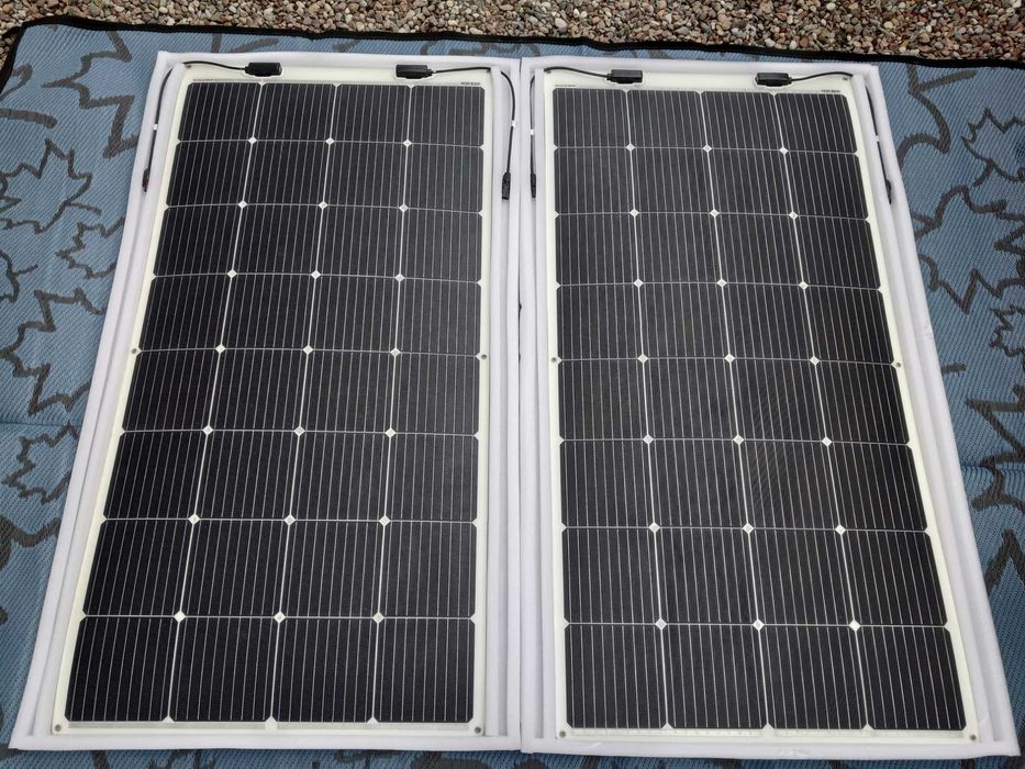 Panele fotowoltaiczne 2x200W Mppt kamper, jacht, przyczepa kempingowa