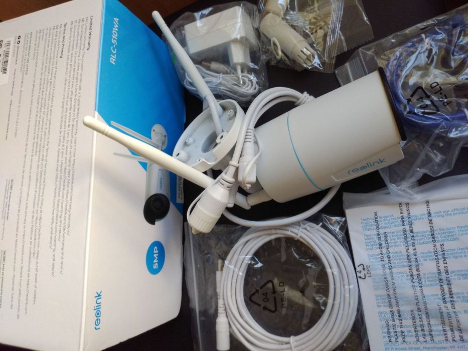 Камера видеонаблюдения reolink rlc-510wa, 5mp, wifi 2,5/5 ггц, 2t2r