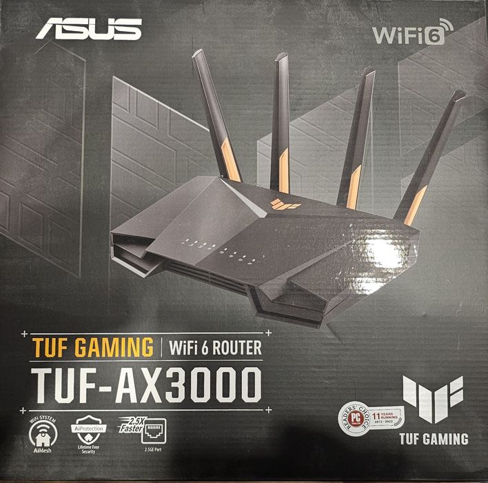 Router bezprzewodowy Wi-Fi Asus TUF Gaming AX3000 v2