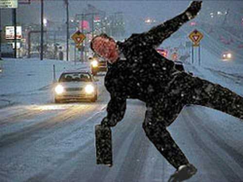 Ледоход. Средства противоскольжения для обуви