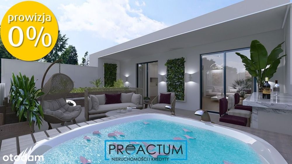84m2, Penthouse z tarasem 45 m2, hala, podłogówka!
