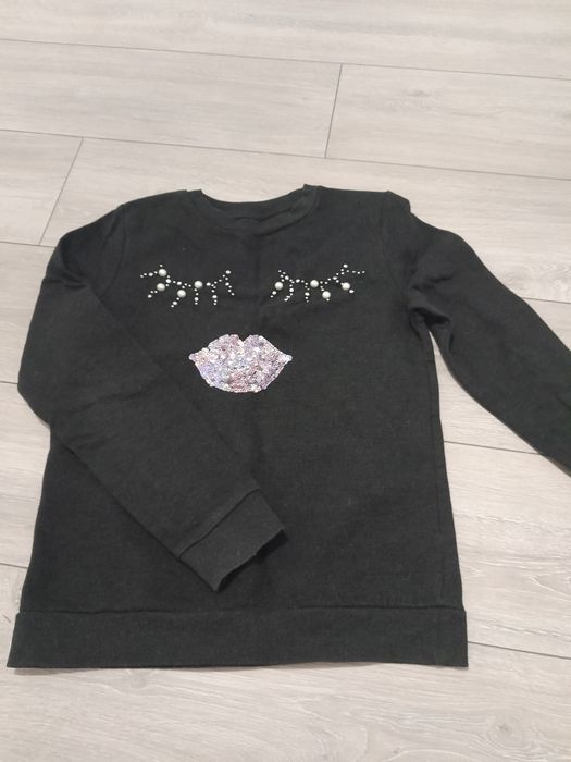 Czarna bluza c&a