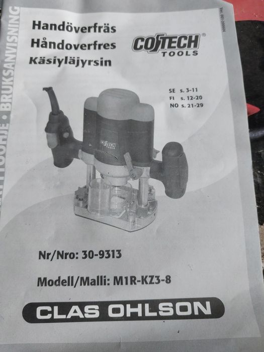 Fabrycznie nowa frezarka do drewna