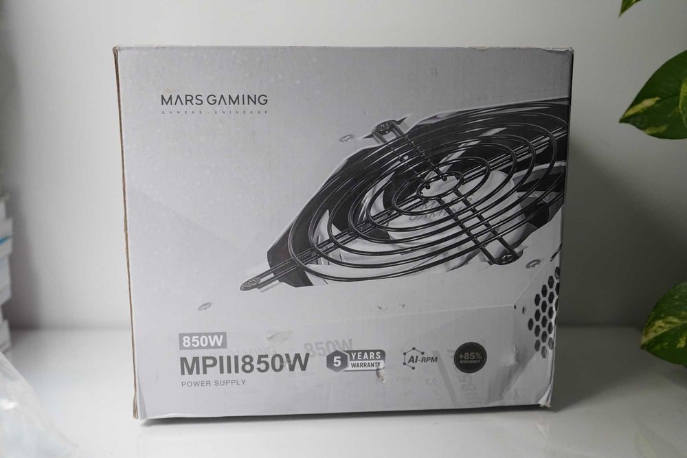 Nowy zasilacz Mars Gaming 850W MPIII850W
