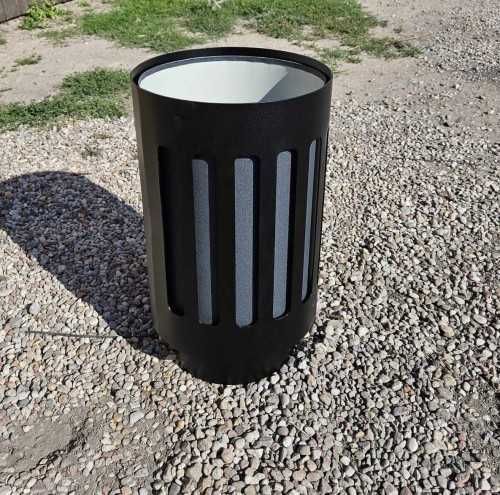 Kosz na śmieci okrągły parkowy miejski producent atest
