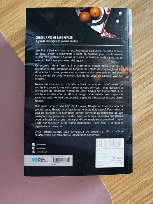 O hipnotista, de Lara Kepler