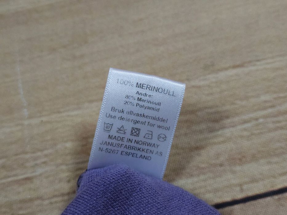 JANUS Bluzka Damska 100 % Wełna Merino Zip Neck r. S