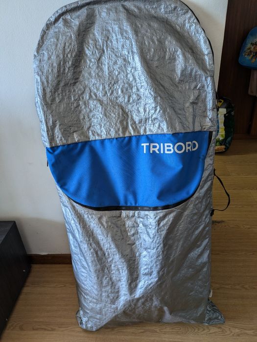 Prancha bodyboard 42" Bat tail + Mochila + leash