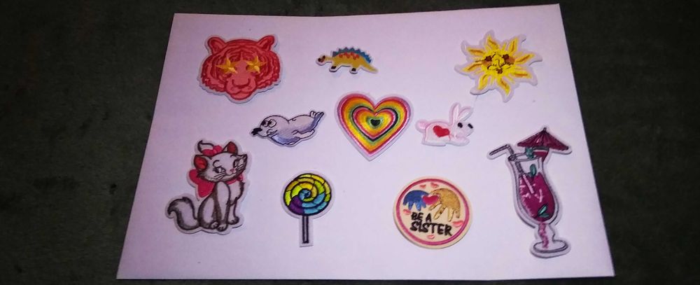 10 sztuk - naszywka - naszywki na ubrania