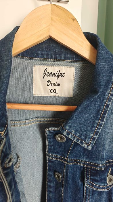 Kurtka jeansowa XXL