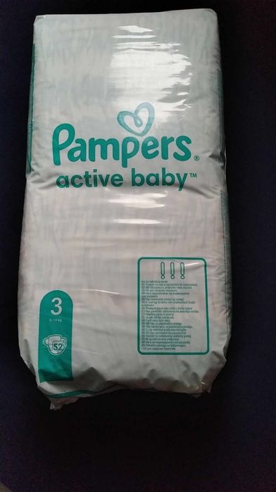 Sprzedam pampersy Pampers active baby 3.