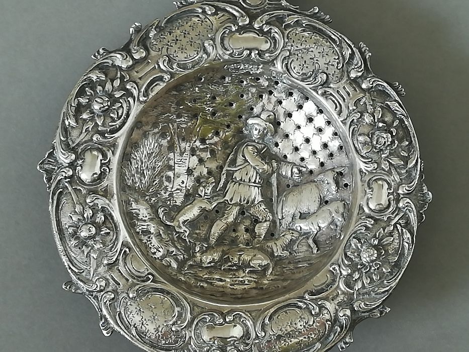 Stare srebro sitko do herbaty srebro 84 grama