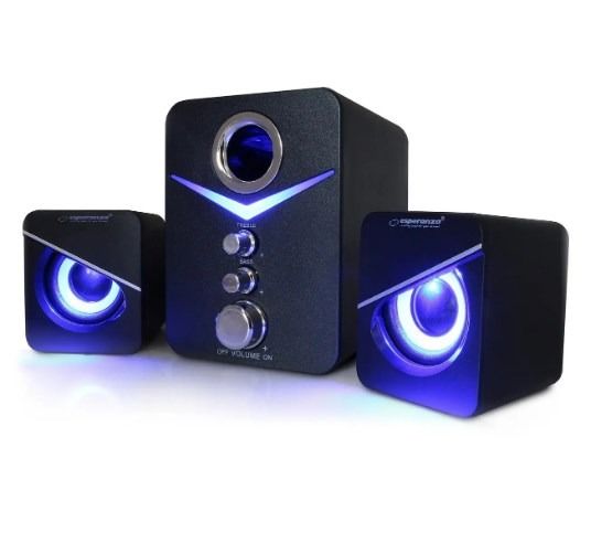Колонки для ПК 2.1 Esperanza с сабвуфером