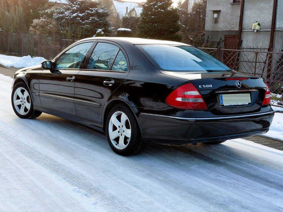 KULTOWY E500 5.0 v8 Mercedes w211 306KM piękny KLASYK!