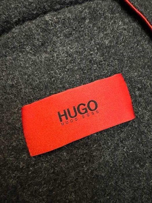 HUGO Hugo Boss C-Merel Wool size 52 L płaszcz męski wełna dziewicza