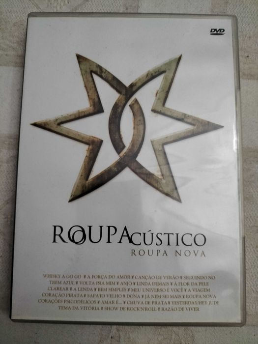 DVD Roupa Nova Acústico em excelente estado.