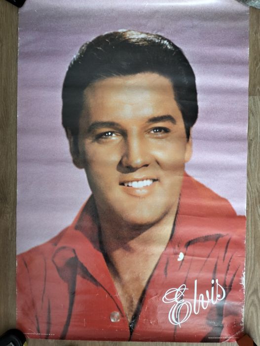 Antigo poster Elvis Presley
