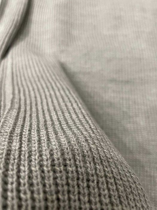 Кофта ХАЛФ ЗИП стон айленд  з патчем сіра NEW