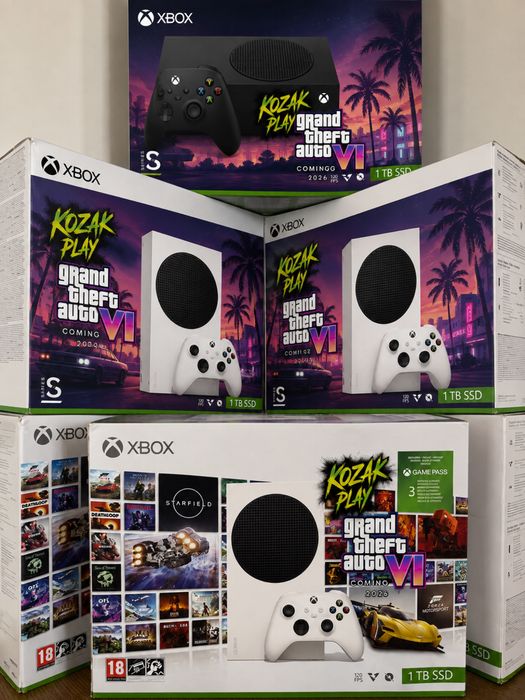 Ігрова приставка Xbox Series S 512 GB + підписка XGPU #KozakPlay