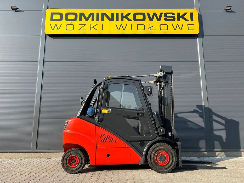 Linde H30T-01  wózek widłowy 2012R. LPG duplex kabina pełna WYNAJEM SPRZEDAŻ SERWIS