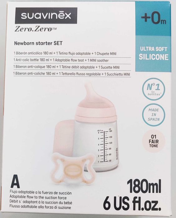 Suavinex Zero Zero Newborn Starter Set (portes de envio gratuitos)