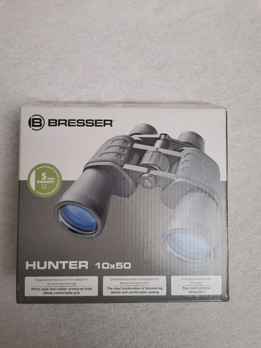 Бинокль HUNTER BRESSER 10x50 Новый