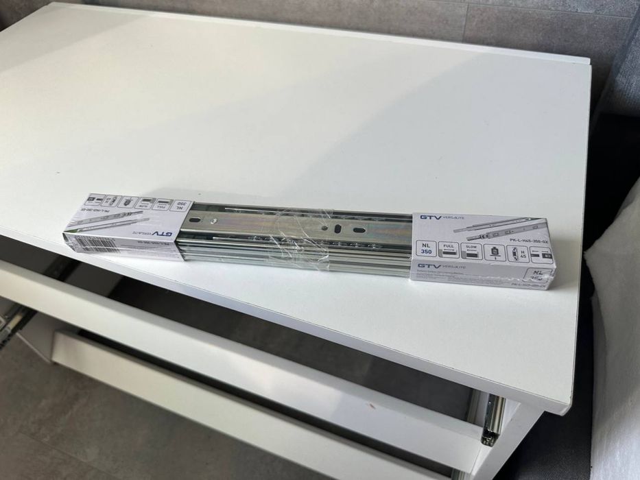 Мебельные Направляющие с доводчиком 35 см для ящиков 350мм