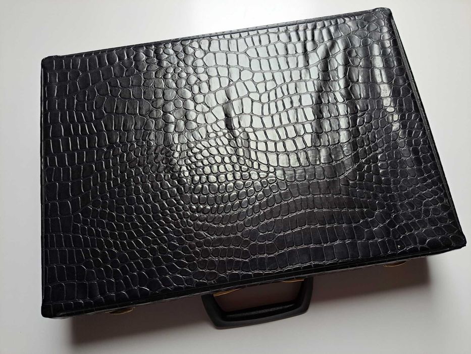 SOLINGEN ESMEYER rostfrei komplet zestaw sztućców 12 osób walizka