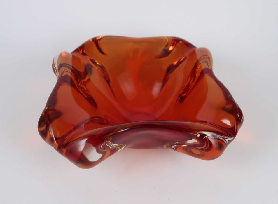 Covilhete cinzeiro vidro murano