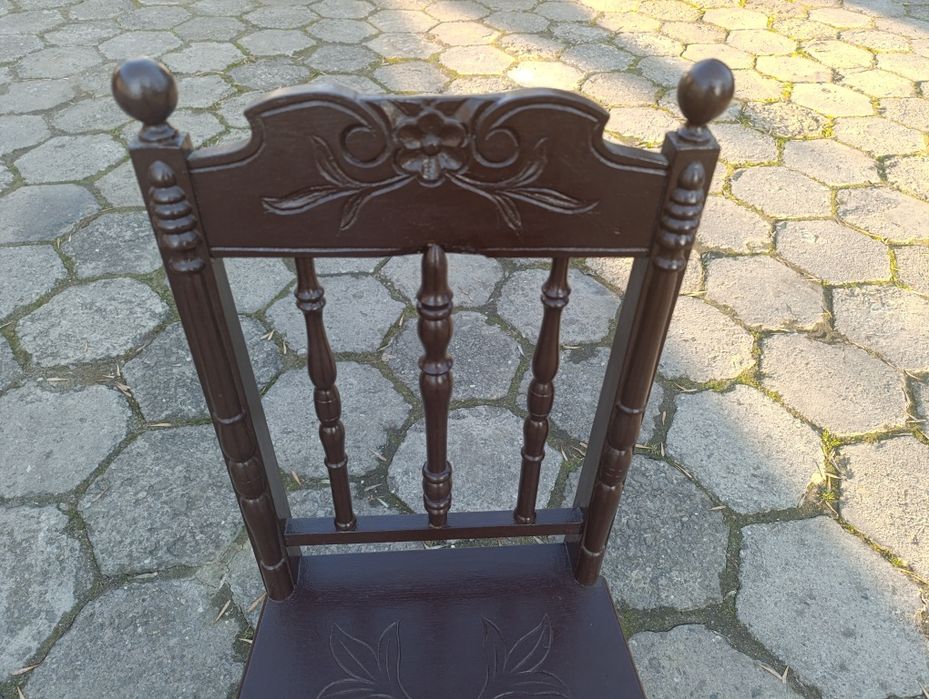Krzesło drewniane antyk
