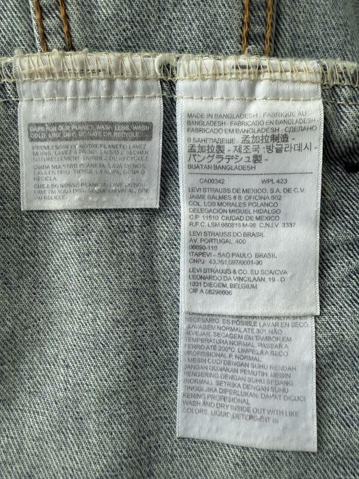 Оригінальна джинсова куртка LEVIS Trucker Jacket Medium Stonewash