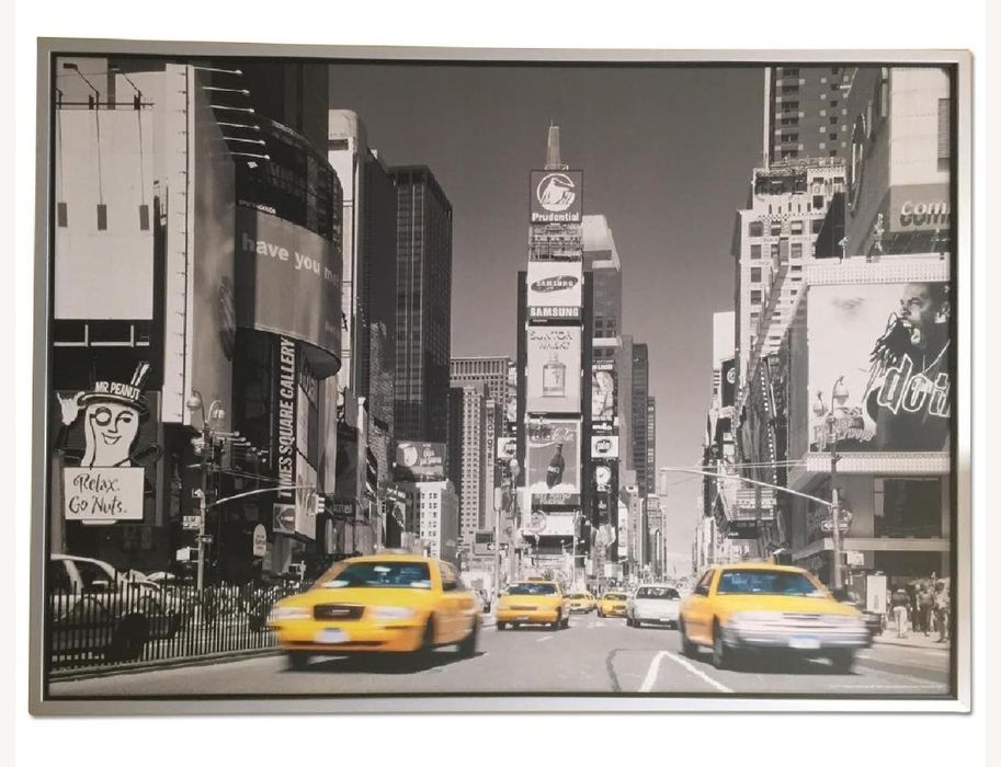 Quadro Ikea - Taxis em Times Square Nova Iorque
