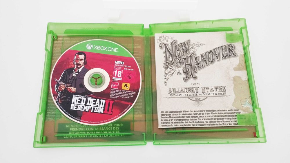 XBOX ONE S/X - Red Dead Redemption 2 - APENAS - Disco 2 + Mapa