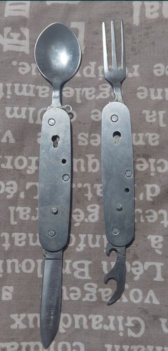 Мультитул  4 в 1 набор ложка вилка открывашка
Пожка- вилка, нож, откры