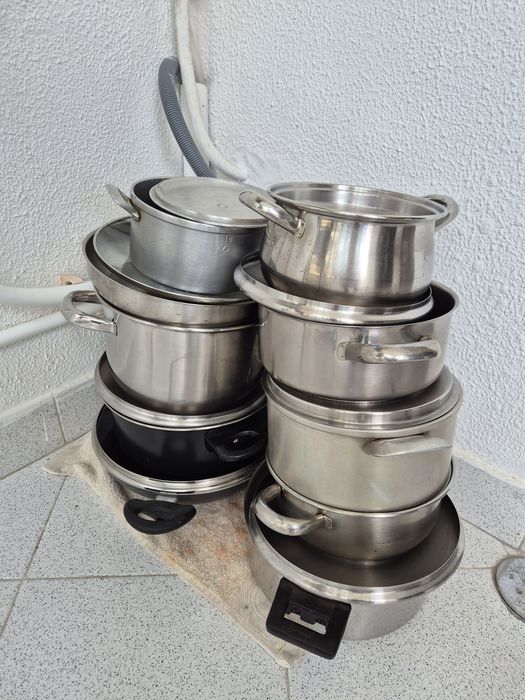 Kit panelas e tachos para fogao a gas