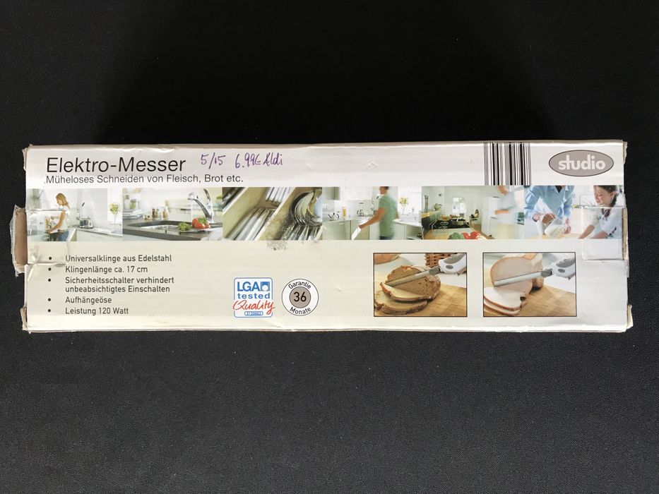 Nóż elektryczny Studio GT-ELM-01