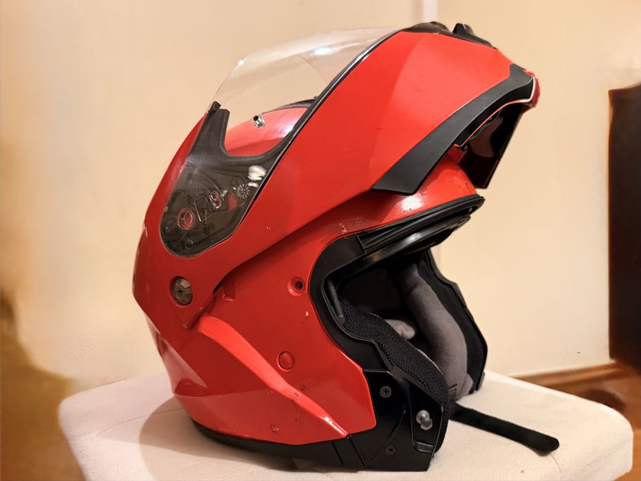 Capacete Mota Vermelho