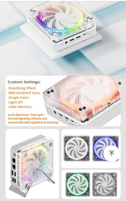 Mini PC GenMachine Ryzen 7 6800H, Ryzen 7 6900HX ES
-