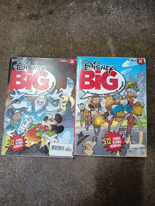 Livros de banda desenhada usados